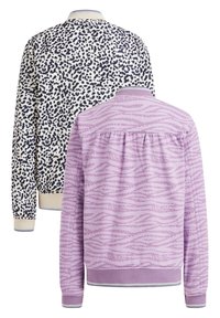 WE Fashion REVERSIBLE - Bomber bunda - purple/black