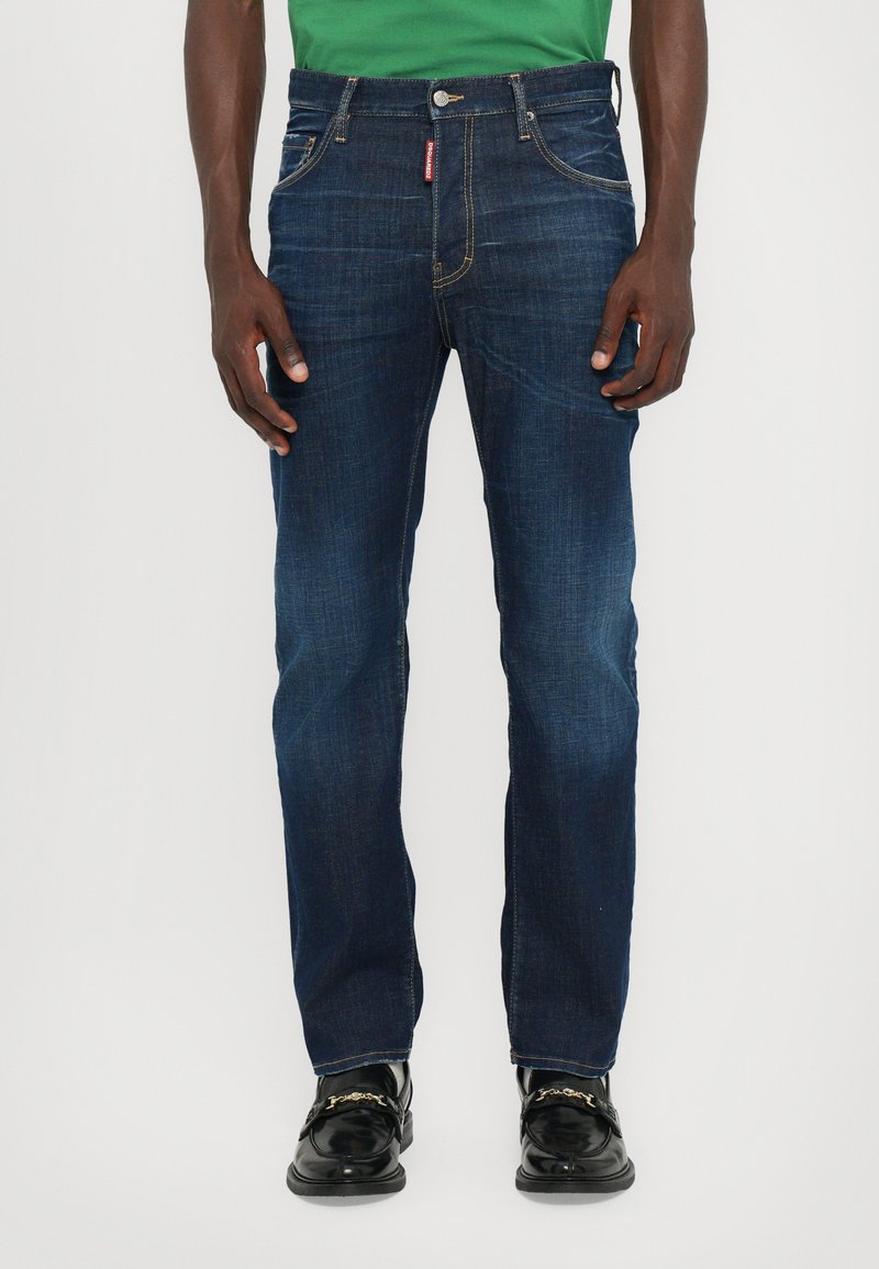 Dsquared2 Pieguloša piegriezuma džinsi - navy blue