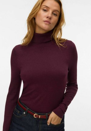 VMHAPPINESS LS ROLLNK GA BOO LCS - Maglione - winetasting