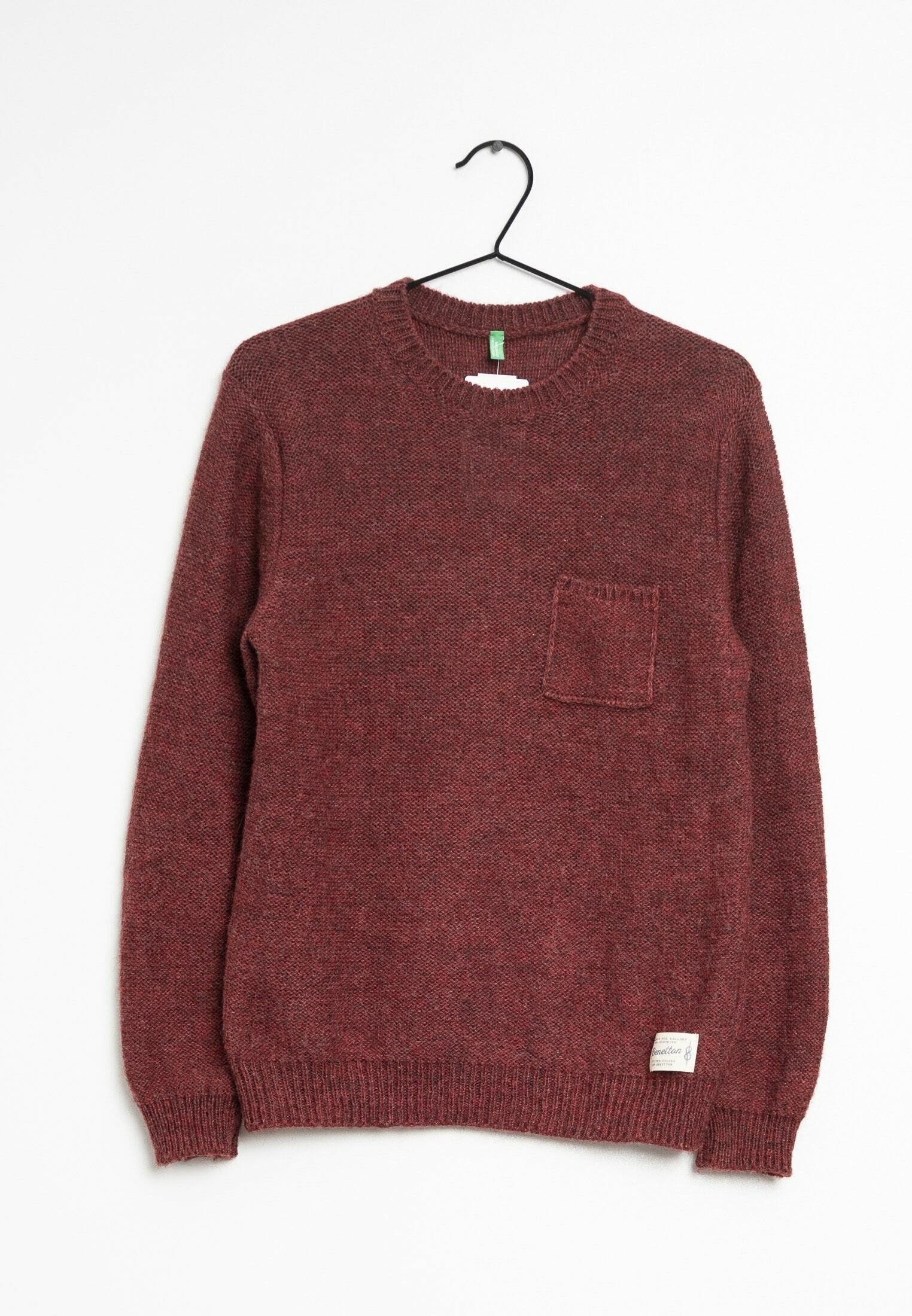 Benetton Trui - red/rood - (Pre-owned) - Zalando.nl