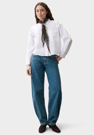 OPUS PANTS, PRINTED - Tuch - affogato