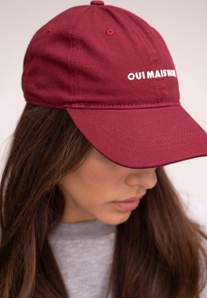 My Jewellery YES BUT NOT - Casquette - donkerrood