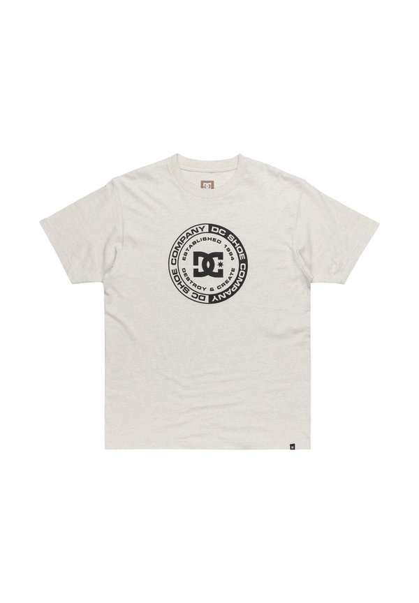 Print T-shirt - snow heather2