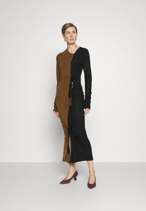 Rejina Pyo DARI DRESS - Φόρεμα-πουλόβερ - black