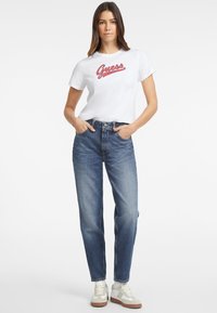 Guess Jeans - T-shirt z nadrukiem
