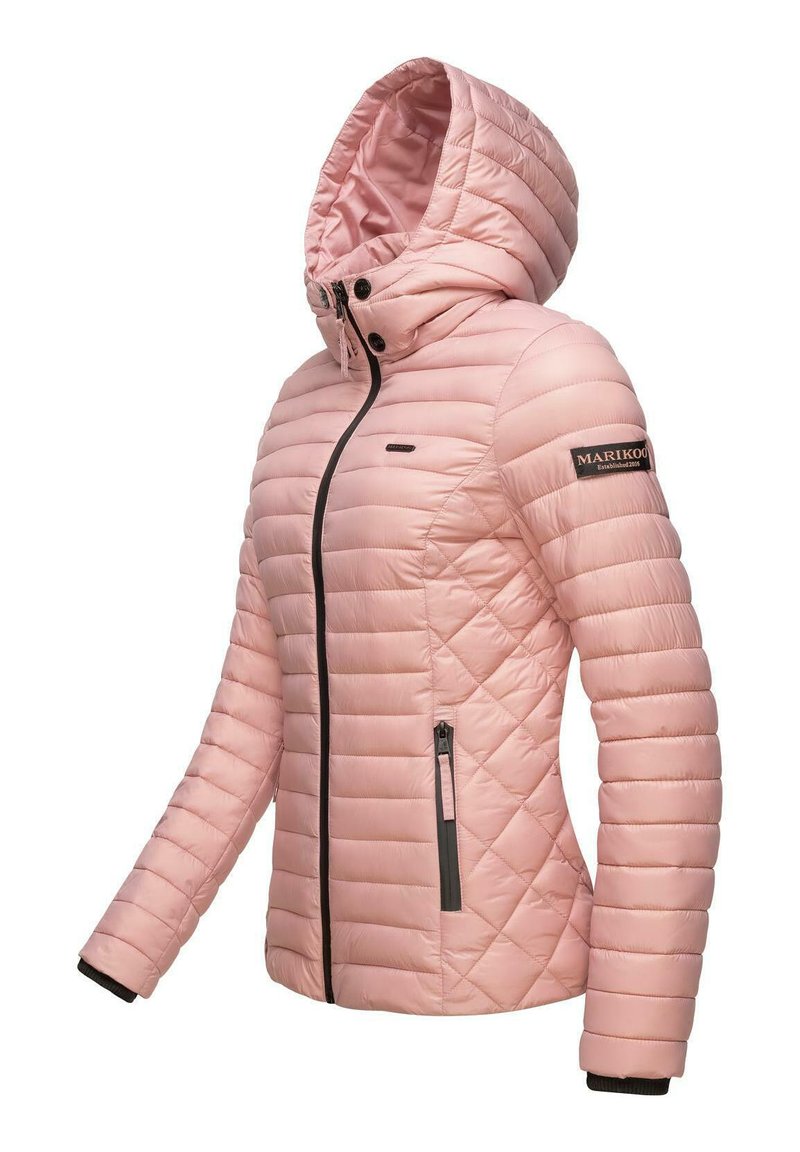Marikoo SAMTPFOTE Light jacket powder rose/cognac Zalando