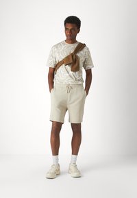 BOSS SEWALK - Tepláky - light beige