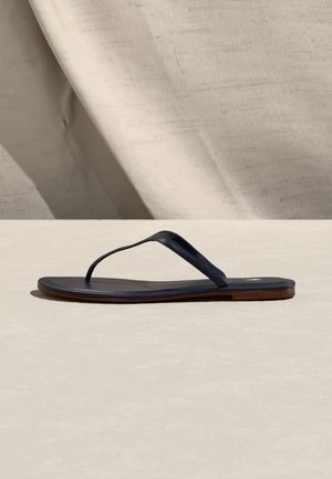 POLO PLAY LEATHER THONG SANDAL - Σανδάλια τύπου T - cosmo navy