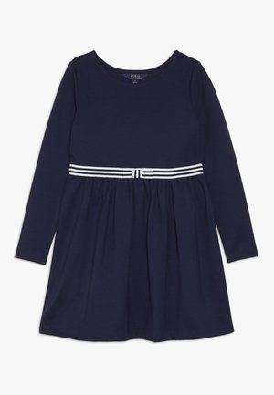 BOW DRESS - Jerseyklänning - french navy