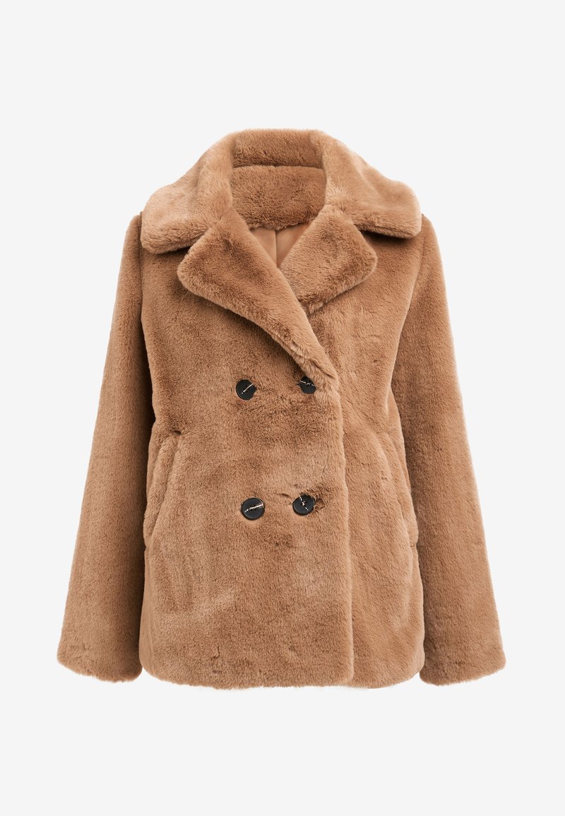 Next Winterjas bruin
