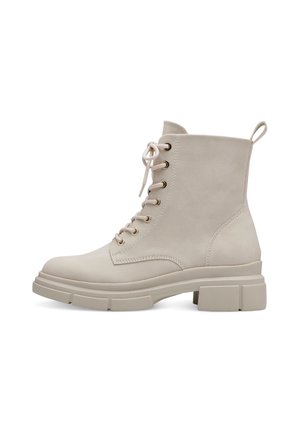 Bottines à plateau - beige