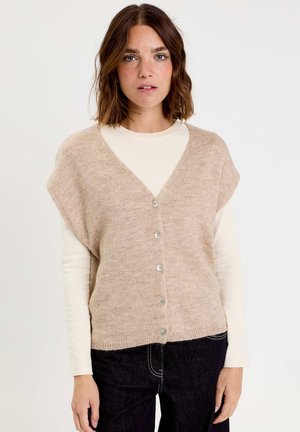 Veste sans manches - sable