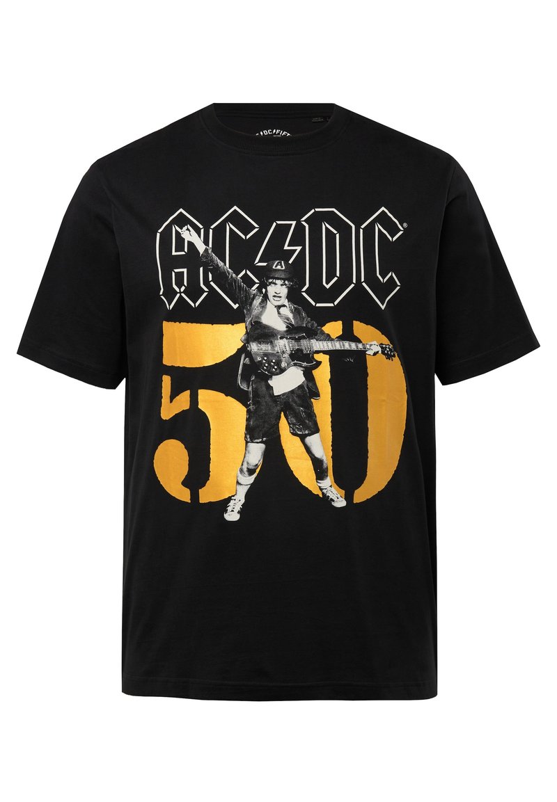 JP1880 BAND AC/DC HALBARM Camiseta estampada black/negro