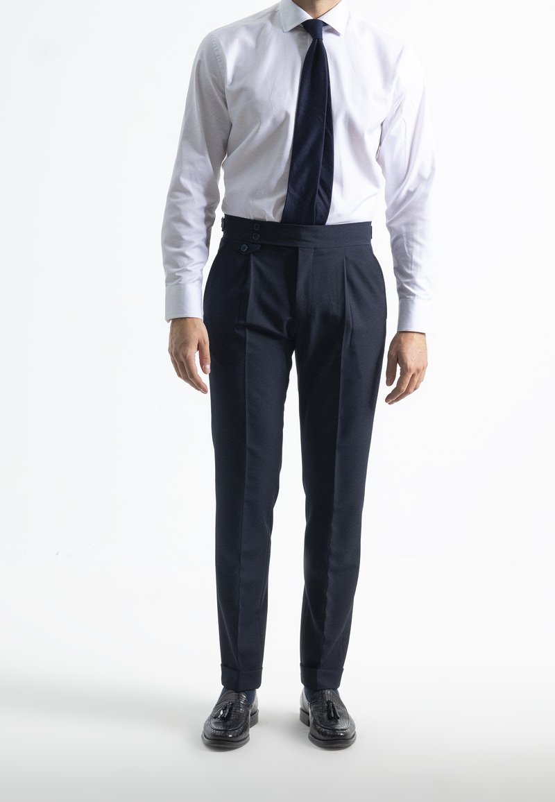 PuroEgo NON IRON  - Pantalón de traje - azul marino