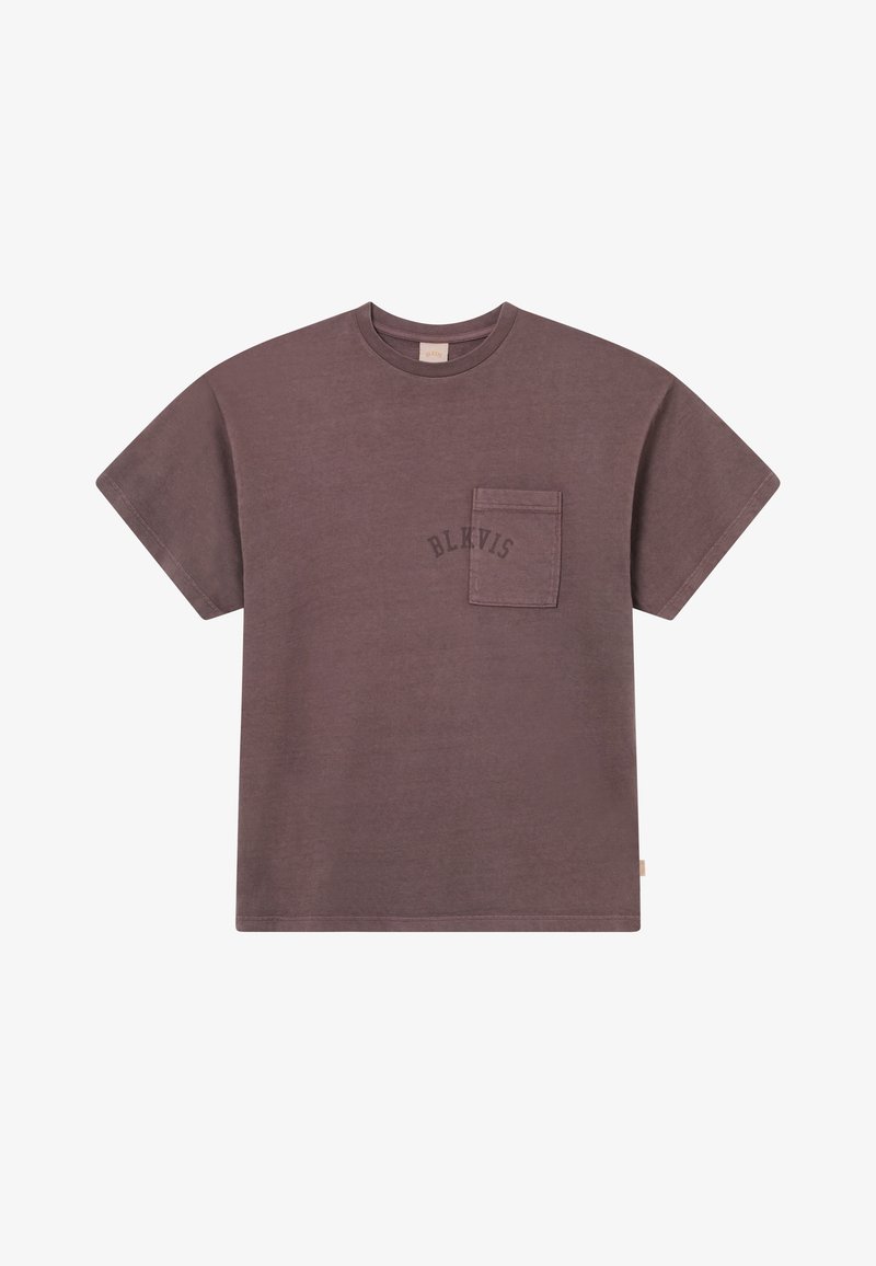 BLKVIS T-shirt basic bordeauxrood