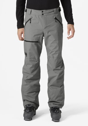 SOGN SHELL - Pantalones de esquí - concrete
