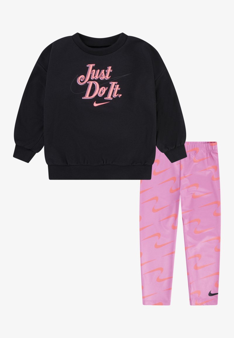 Nike Sportswear NEW IMPRESSIONS CREW SET - Mikina - magic flamingo