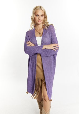 Strickjacke - violett