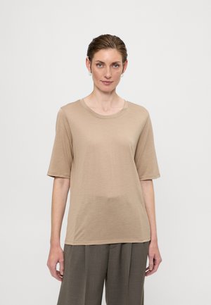 ELENA TEE - T-shirt imprimé - sandstone