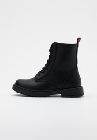 Geox Botines con cordones - black