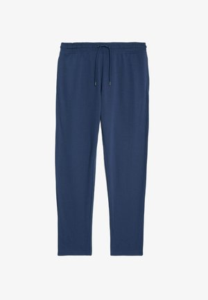 DRAWSTRING STRAIGHT LEG JOGGERS - Pantalon de survêtement - light denim