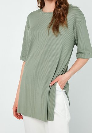Blouse - mottled black