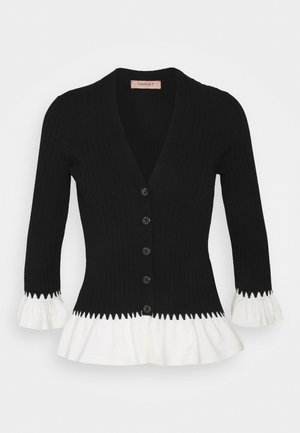 IN MAGLIA CON BALZINA - Cardigan - nero