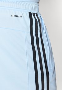 adidas Performance Športové šortky - glow blue/black