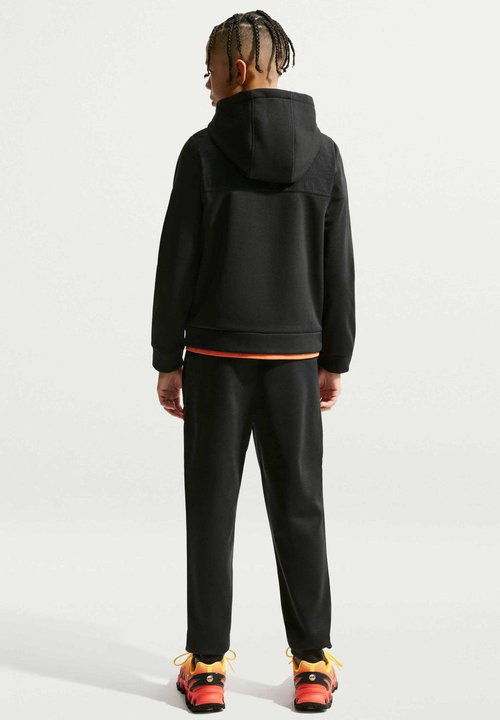 Nike SPORTSWEAR OLDER KIDS' FULL-ZIP HOODIE SPORTSWEAR CITY UTILITY - Zip-up sweatshirt - black black turf orange — photo 3