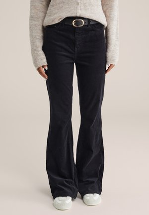 Jeans bootcut - black