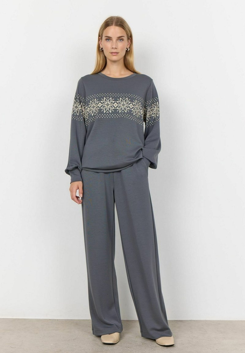 Completo Sportivo Tuta Donna 2 Pezzi Invernale - Maglia Felpa E Pantaloni Tuta Casa Palestra - 7