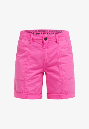 Soccx, SOCCX BERMUDASHORTS MIT ZIP FLY - Shorts - neon magenta
