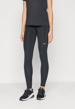 Leggings - black/celestine blue/white