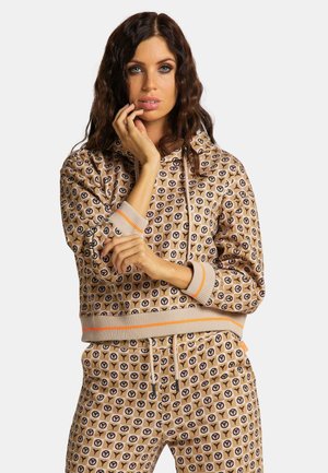 MIT MONOGRAM DALLEASTE - Hoodie - beige