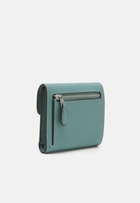 COACH CROSSGRAIN SMALL WALLET - Πορτοφόλι - aquamarine