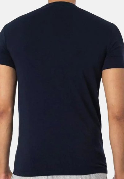 Emporio Armani ORIGINAL LOGO - T-shirt imprimé - blue