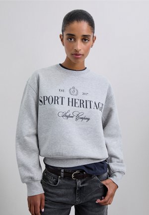 Scalpers Sweatshirt - grey melange