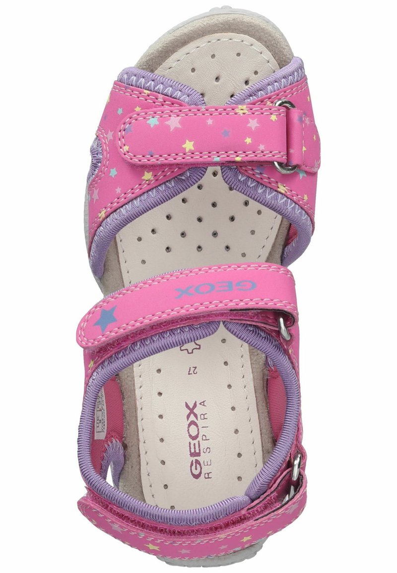 Kinder Riemchensandalen | Geox Trekkingsandale fuchsia lilac/pink - HG55292 Kinder Riemchensandalen | Geox Trekkingsandale fuchsia lilac/pink - HG55292