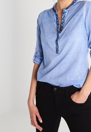 Bluse - blue