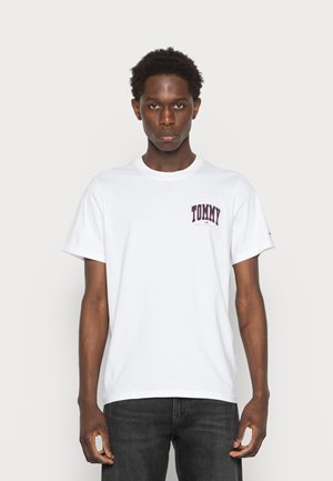 CHEST COLLEGE GRAPHIC TEE - Camiseta estampada - white