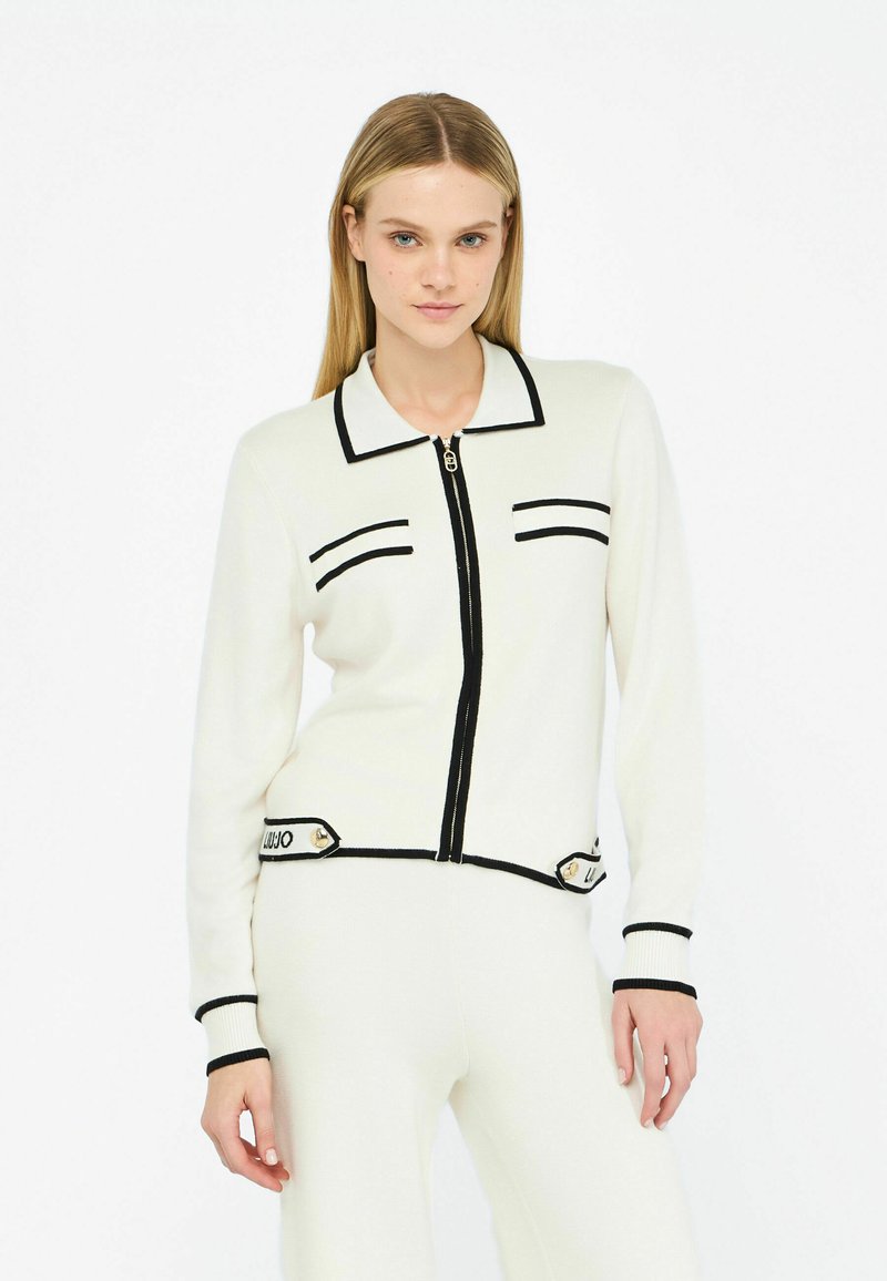 LIU JO Strickjacke - white
