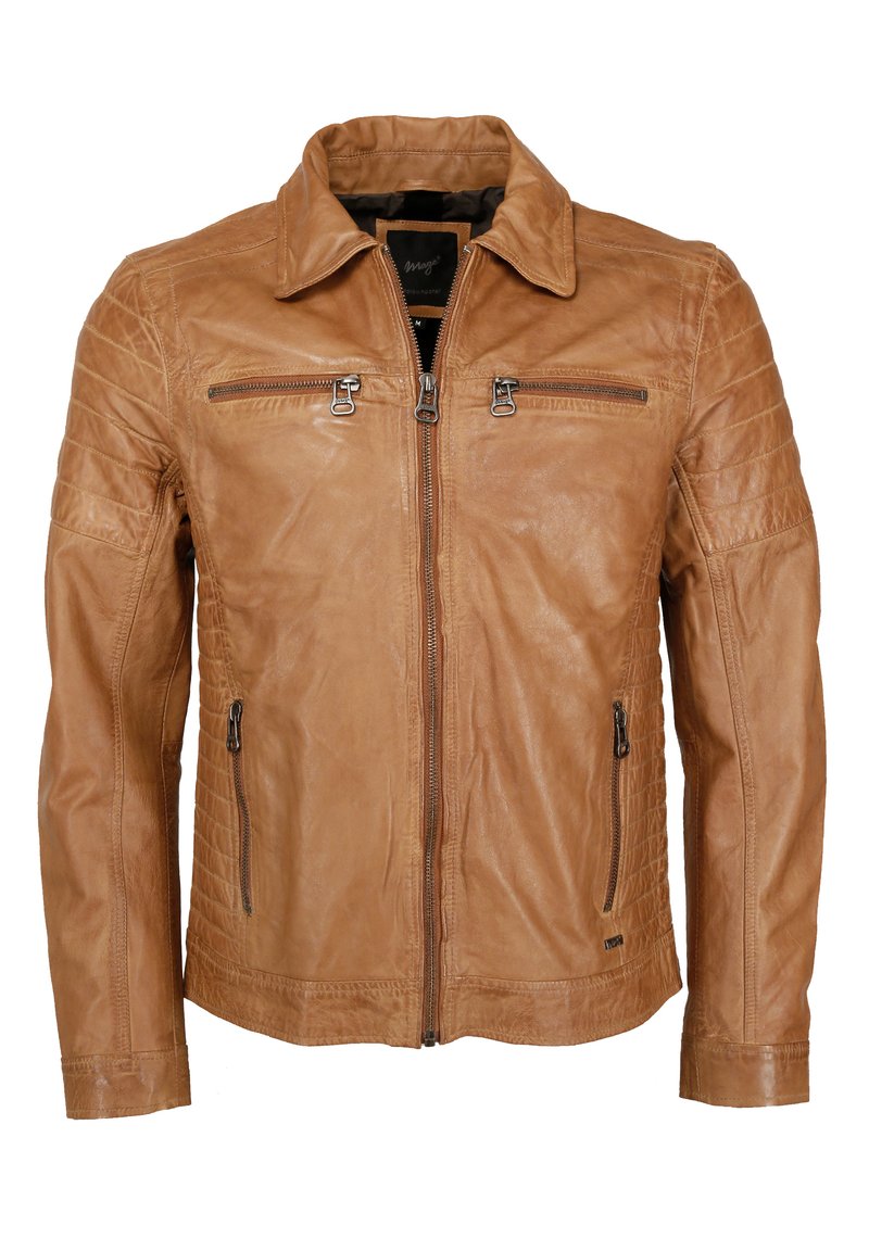 Maze WILLIAM - Skinnjacka - cognac