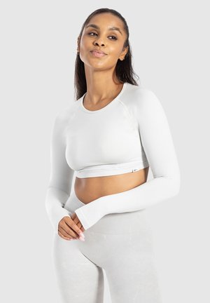 LINNEA - Langarmshirt - hellgrau