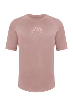 Smilodox POWERFIT TRIPLE PERFORMANCE - Sports T-shirts - taupe