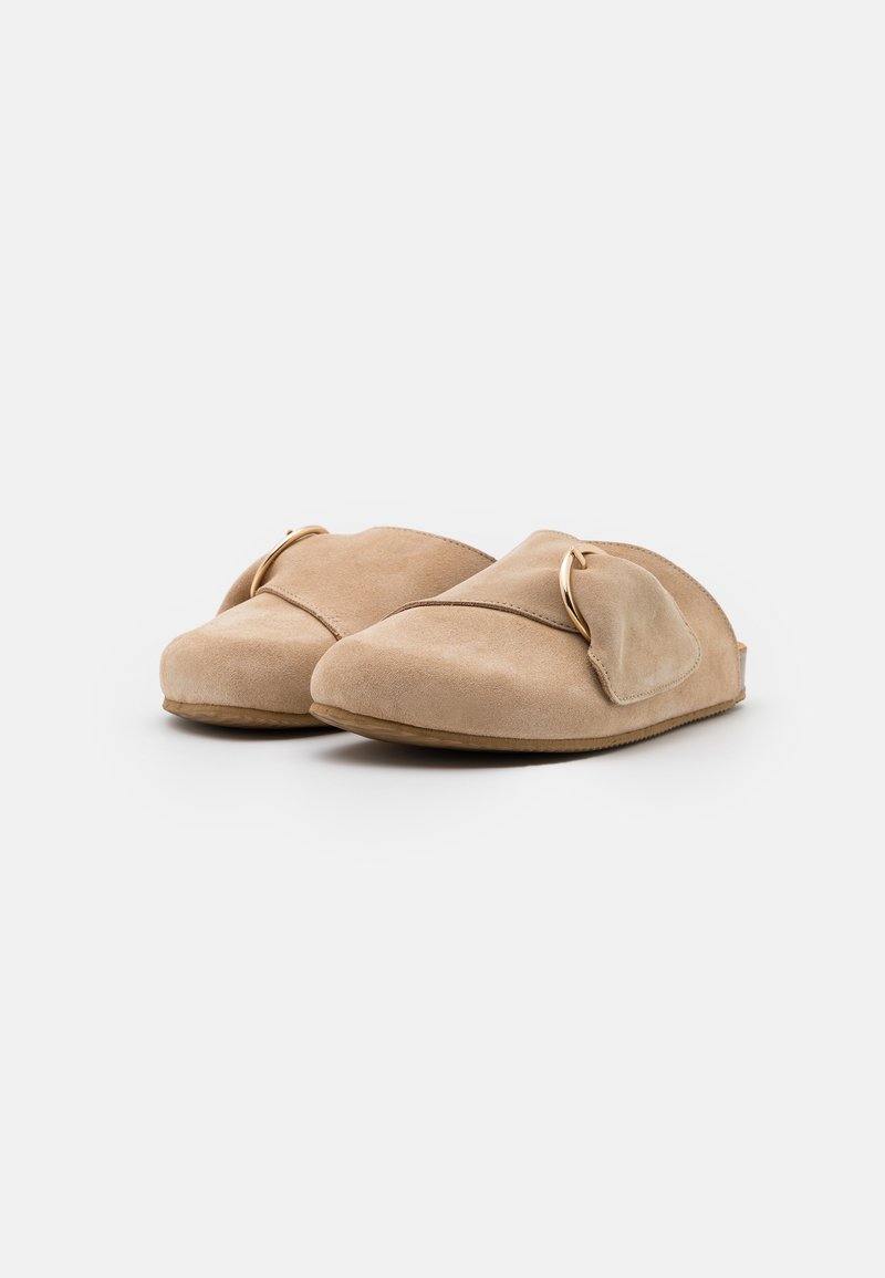 Damen Sneaker | Zign Pantolette flach beige/nude - ZI90449 Damen Sneaker | Zign Pantolette flach beige/nude - ZI90449