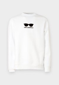 KARL LAGERFELD CREWNECK - Sweatshirt - white