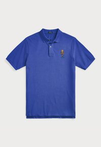 POLO BEAR GARMENT-DYED SHIRT - Polo - iris blue