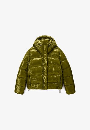 Napapijri, GLANE MIRROR PUFFER - Μπουφάν με πούπουλα - olive