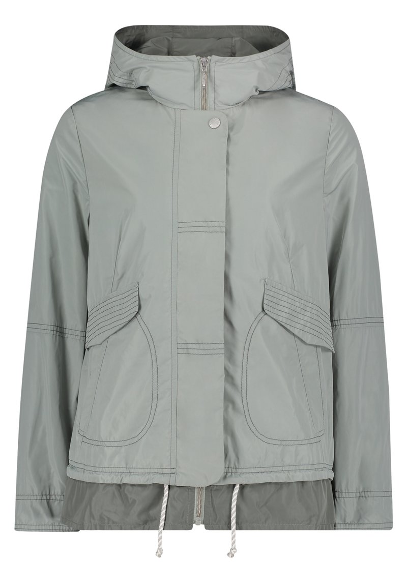 Damen Leichte Jacken | Amber & June MIT KAPUZE Regenjacke / wasserabweisende Jacke quarry/hellgrau - AY35091 Damen Leichte Jacken | Amber & June MIT KAPUZE Regenjacke / wasserabweisende Jacke quarry/hellgrau - AY35091