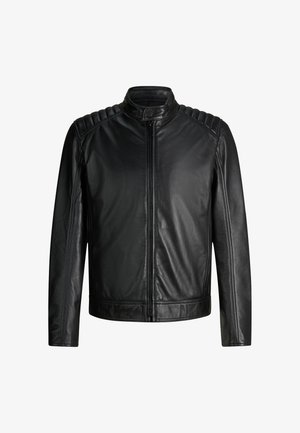 Strellson, Lederjacke - schwarz